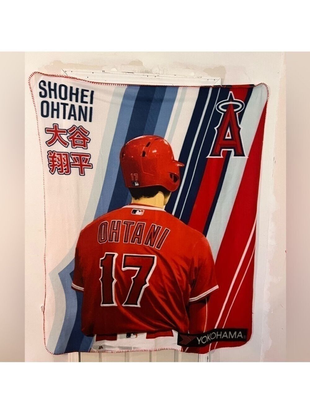 Shohei Ohtani Los Angeles Angels Stadium Giveaway
Blanket 2019 (Yokohama)